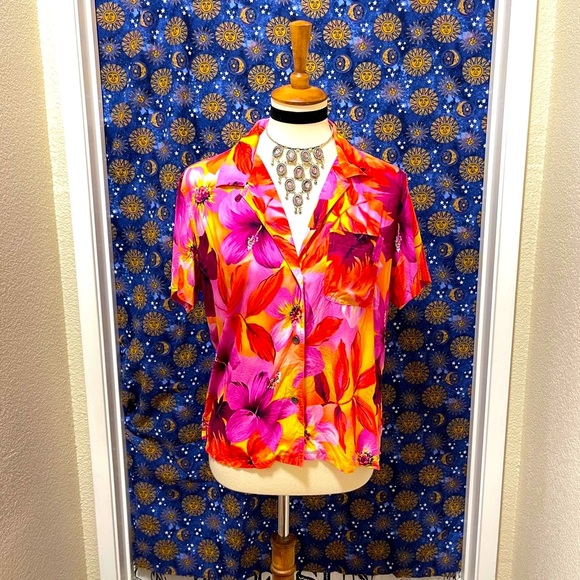 🌈 Amazing vibrant Vintage shirt - Picture 2 of 12